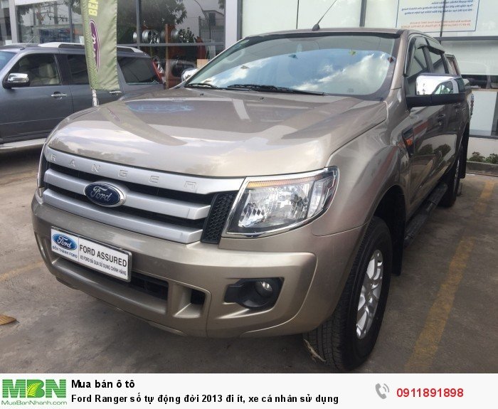 Ford Ranger số tự động đời 2013 đi ít, xe cá nhân sử dụng