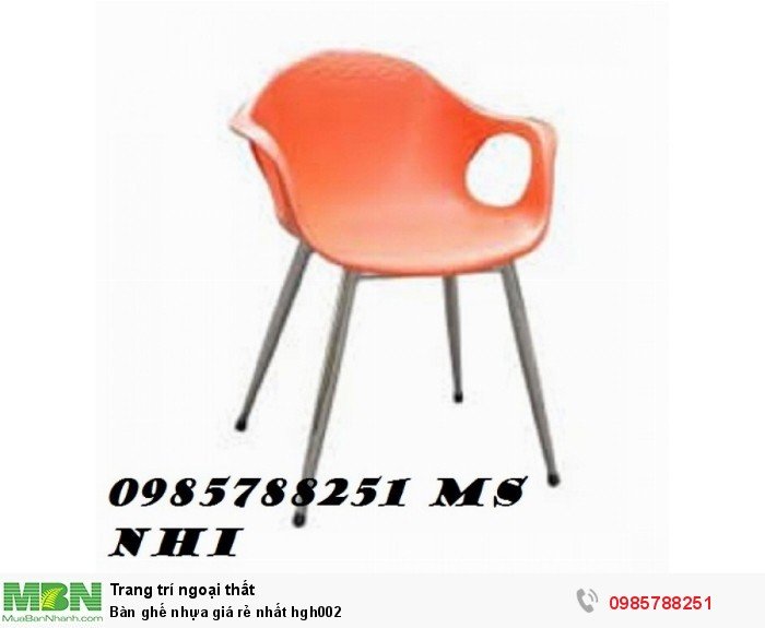Bàn ghế nhựa giá rẻ nhất hgh0021