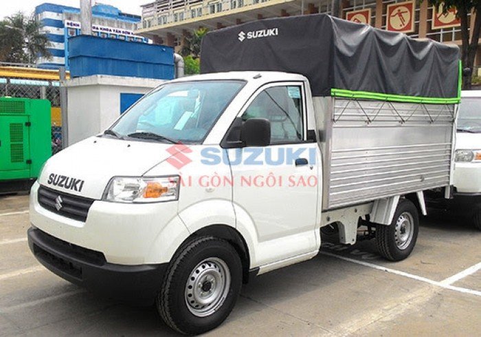 Xe tải Suzuki Carry Pro 700 kg thùng bạt dài 2.4m - Bình Dương