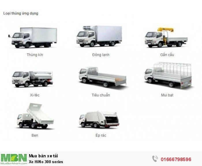 Xe HiNo 300 series