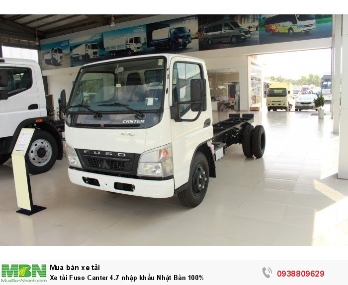 Xe tải Fuso Canter 4.7 nhập khẩu Nhật Bản 100%