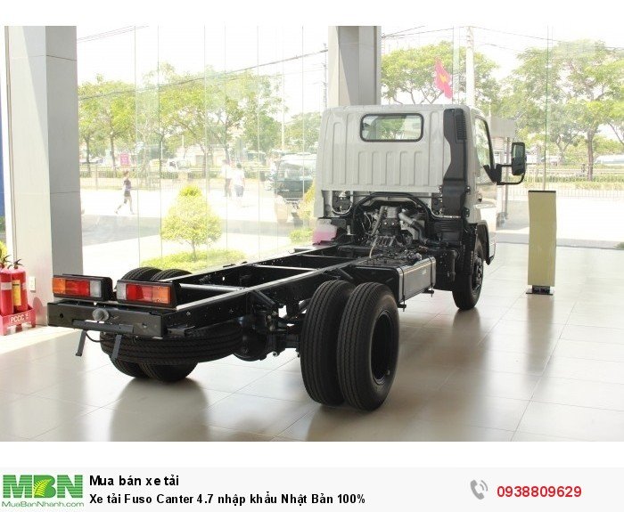 Xe tải Fuso Canter 4.7 nhập khẩu Nhật Bản 100%