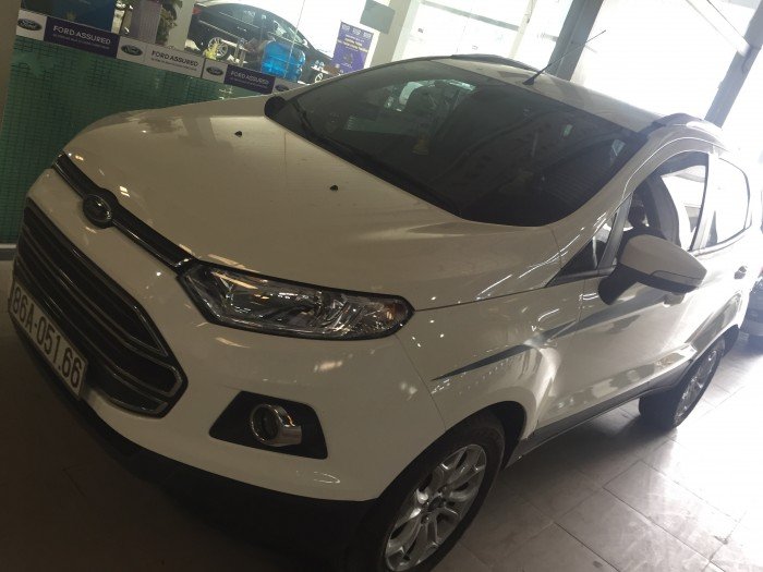 Bán Ford Ecosport titanium sx 2016 màu trắng