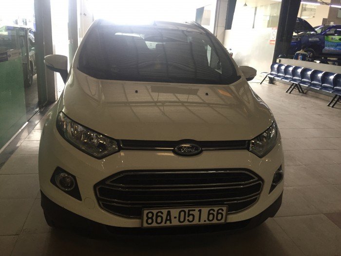 Bán Ford Ecosport titanium sx 2016 màu trắng