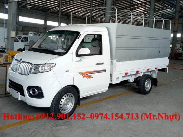 Bán xe tải Dongben T30 1.12 tấn/1T12  thùng lửng, 990kg thùng bạt/kín, trả góp giá rẻ