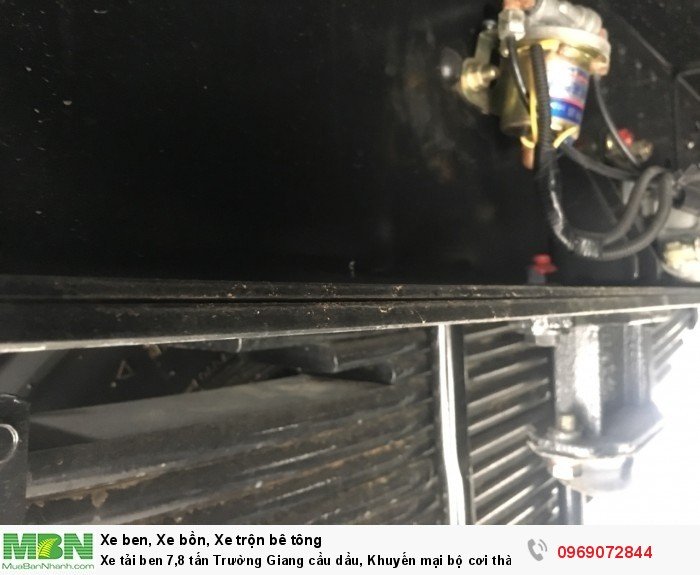 Xe tải ben 7,8 tấn Trường Giang cầu dầu, Khuyến mại bộ cơi thành, Trả góp chỉ từ 205 triệu, Giao xe ngay