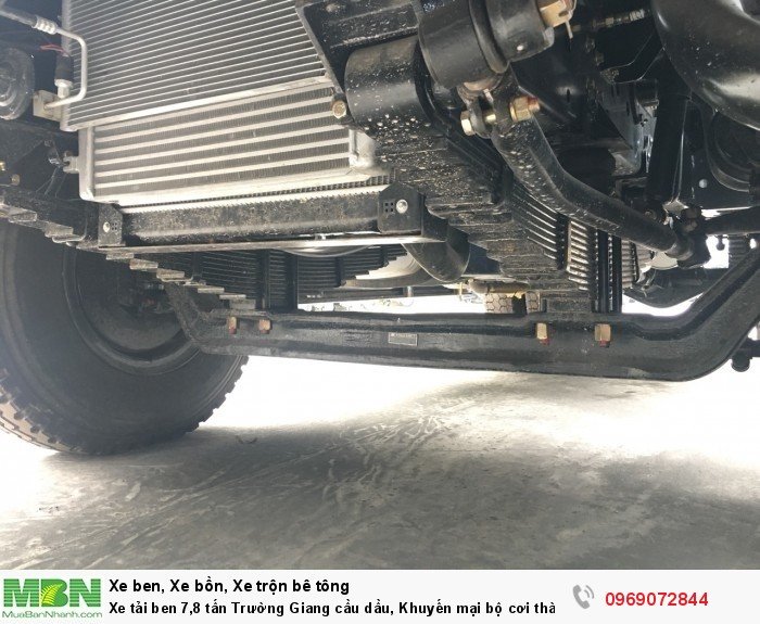 Xe tải ben 7,8 tấn Trường Giang cầu dầu, Khuyến mại bộ cơi thành, Trả góp chỉ từ 205 triệu, Giao xe ngay