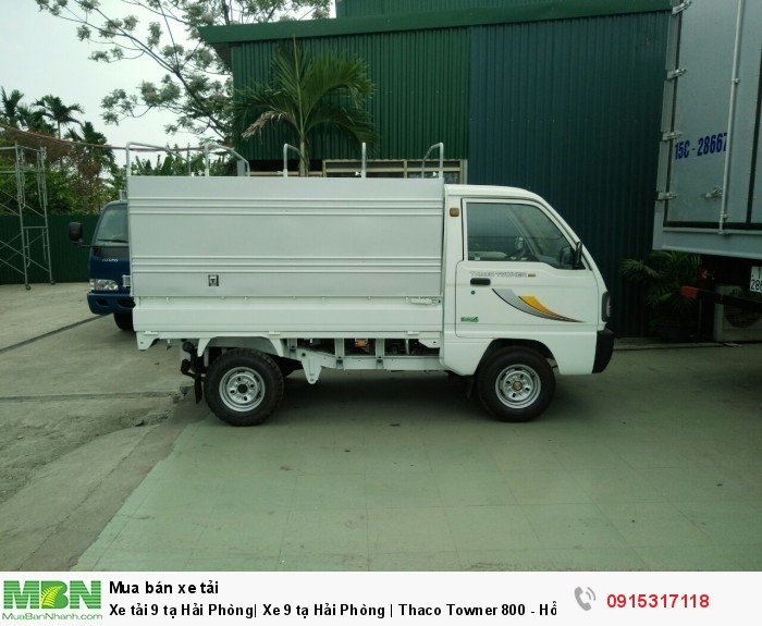 Xe tải 9 tạ Hải Phòng| Xe 9 tạ Hải Phòng | Thaco Towner 800 - Hỗ trợ trả góp