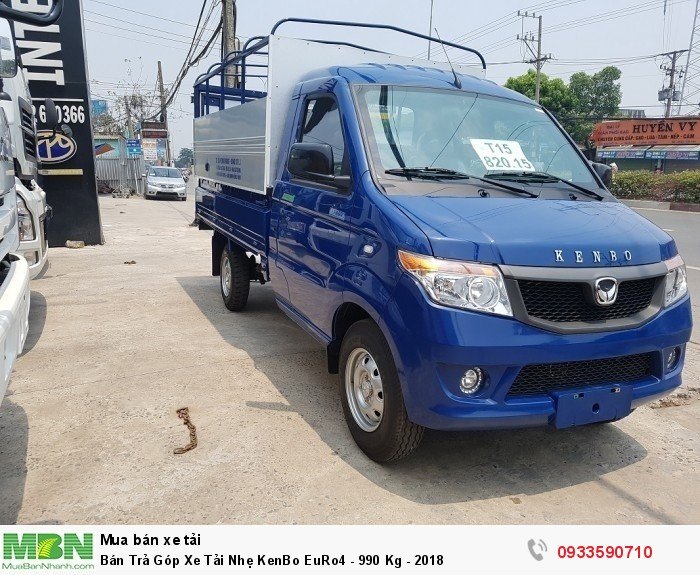 Bán Trả Góp Xe Tải Nhẹ KenBo EuRo4 - 990 Kg - 2018