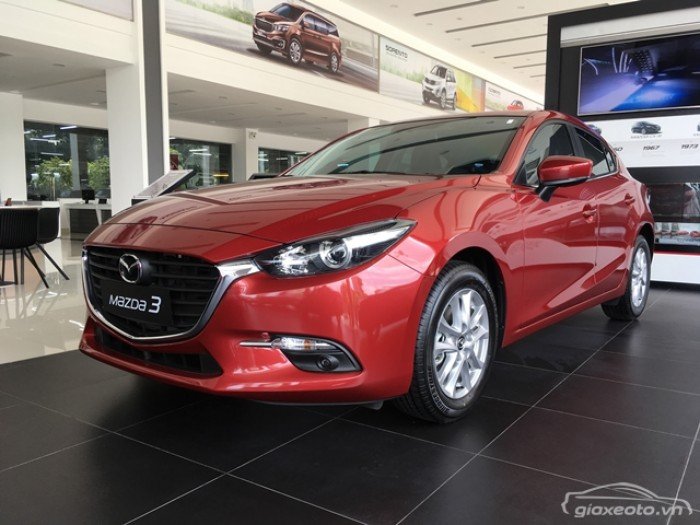 Bán Mazda 3 Màu Đỏ Đời 2018 Tại Gia Lai