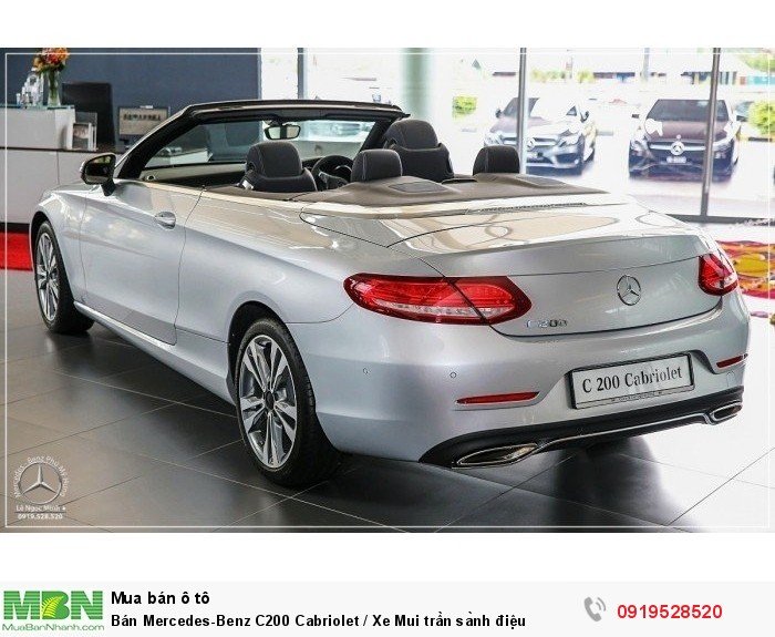 Bán Mercedes-Benz C200 Cabriolet / Xe Mui trần sành điệu