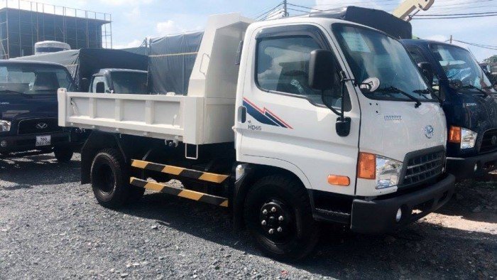 Xe ben hd65 hạ tải