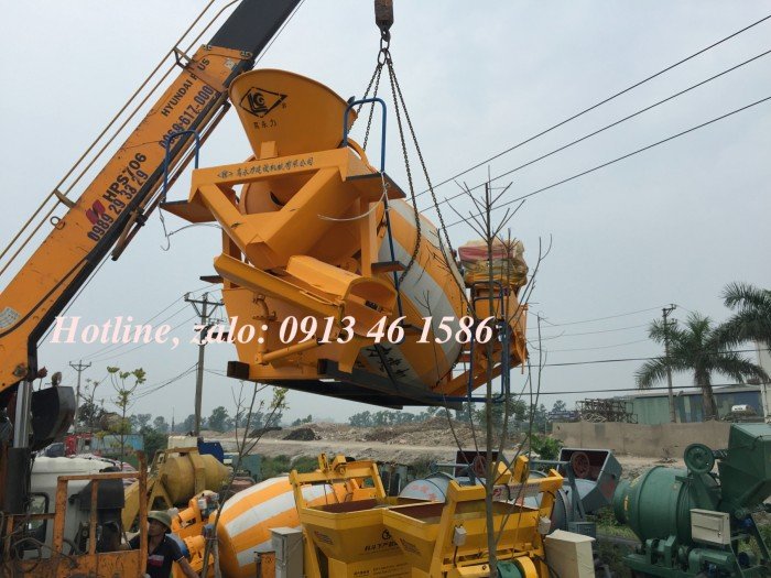 Bồn trộn bê tông 2m3, 3m3/ mẻ trộn