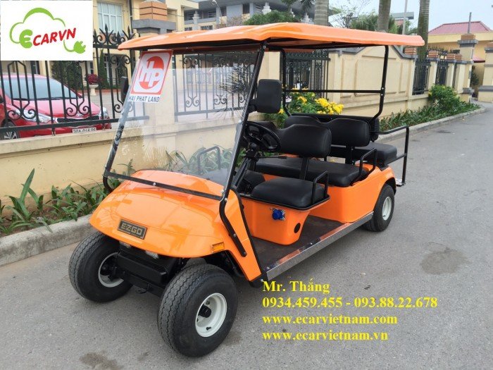 Xe điện du lịch ezgo 9 chỗ