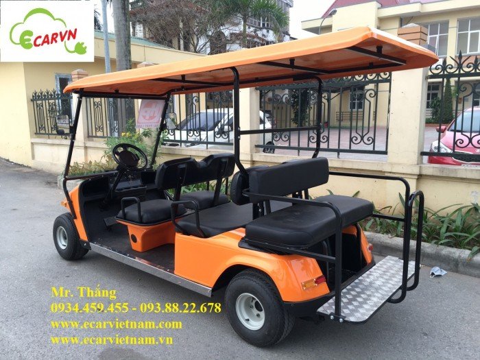 Xe điện du lịch ezgo 9 chỗ