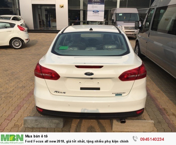 Ford Focus all new 2018, giá tốt nhất, tặng nhiều phụ kiện chính hãng