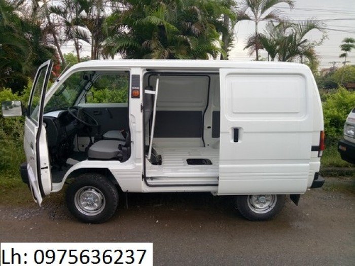 Cần bán xe tải Van- suzuki blind van tiêu chuẩn EURO 4 khuyến mại 100% thuế TB.