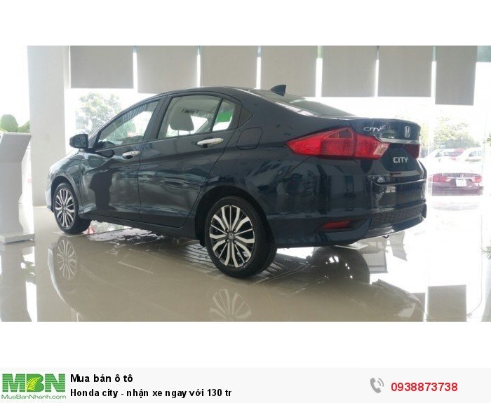 Honda city - nhận xe ngay với 130 tr