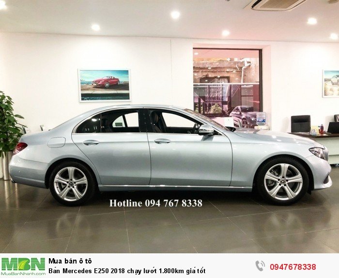 Bán Mercedes E250 2018 chạy lướt 1.800km giá tốt