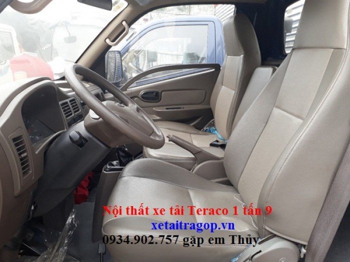 Xe tải Teraco 1 tấn 9 máy Hyundai\ giá xe tải Hyundai 1 tấn 9 thùng mui bạt giá bao nhiêu?