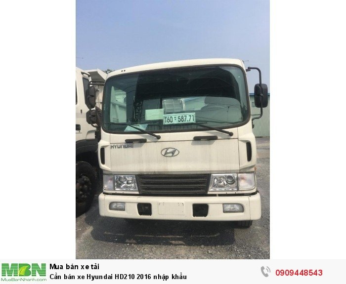 Cần bán xe Hyundai HD210 2016 nhập khẩu