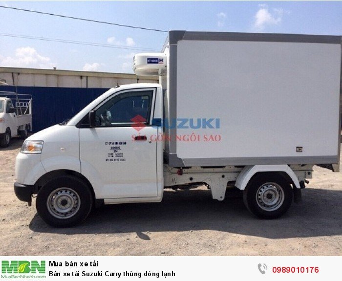 Bán xe tải Suzuki Carry thùng đông lạnh giá cạnh tranh