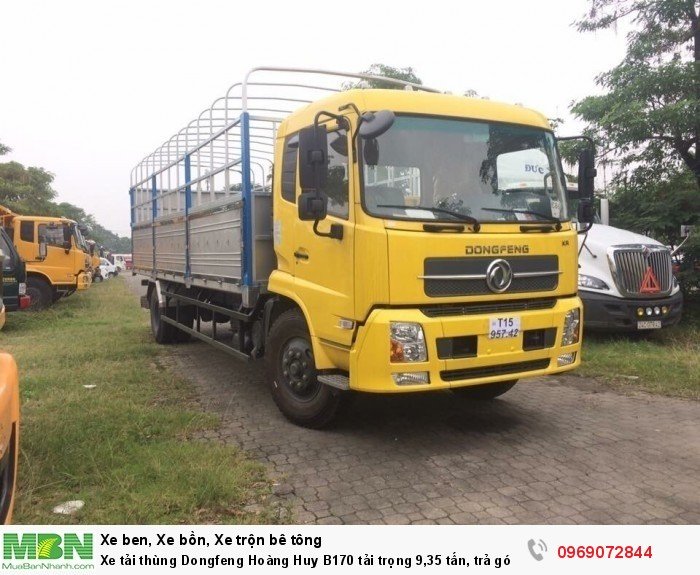 Xe tải thùng Dongfeng Hoàng Huy B170 tải trọng 9,35 tấn, trả góp chỉ từ 203 triệu, Giao xe ngay