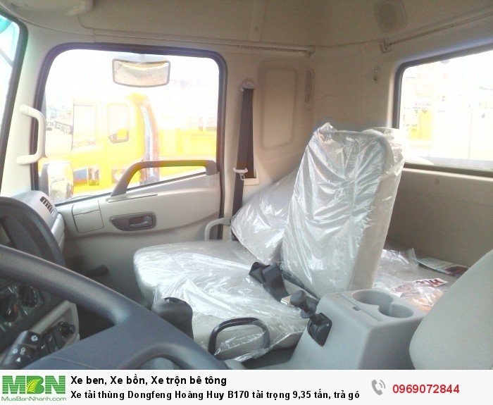 Xe tải thùng Dongfeng Hoàng Huy B170 tải trọng 9,35 tấn, trả góp chỉ từ 203 triệu, Giao xe ngay