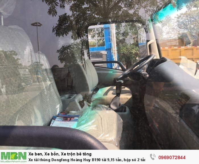 Xe tải thùng Dongfeng Hoàng Huy B190 tải 9,15 tấn, hộp sô 2 tầng, Hỗ trợ mua xe trả góp