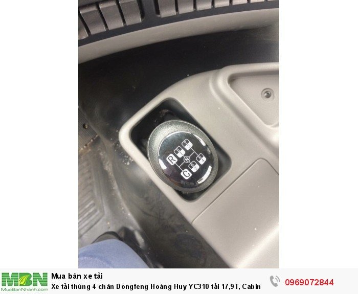 Xe tải thùng 4 chân Dongfeng Hoàng Huy YC310 tải 17,9T, Cabin bóng hơi, Hỗ trợ mua trả góp