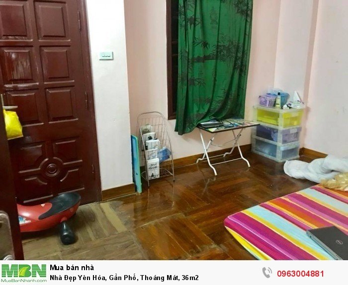 Nhà Đẹp Yên Hòa, Gần Phố, Thoáng Mát, 36m2