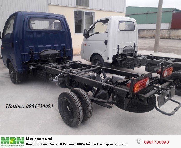 Hyundai New Porter H150 mới 100% hỗ trợ trả góp ngân hàng