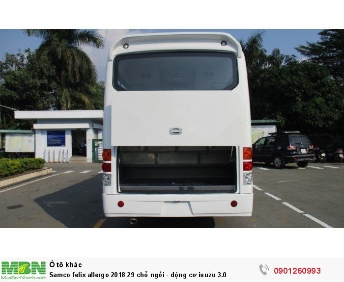 Samco felix allergo 2018 29 chỗ ngồi - động cơ isuzu 3.0