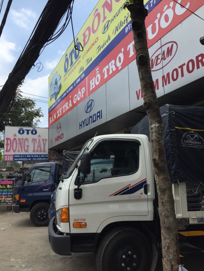 Hyundai HD 120 SL Đô Thành  8t, thùng dài 6m3