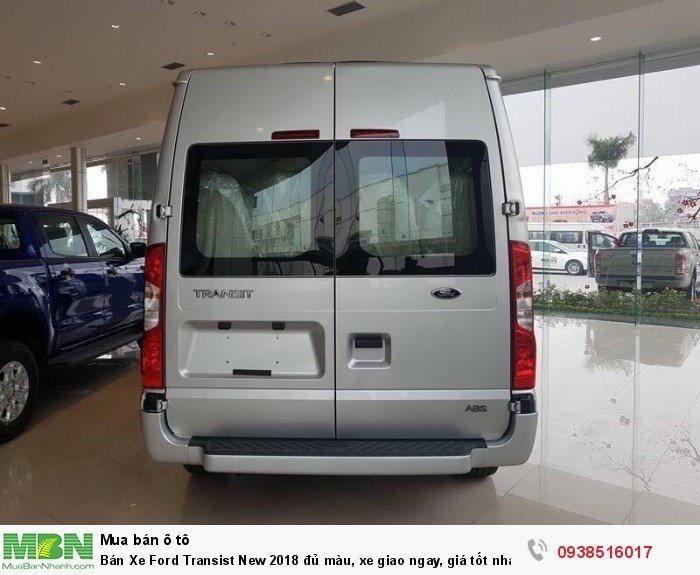 Bán Xe Ford Transit New 2018 đủ màu, xe giao ngay, giá tốt nhất thị trường