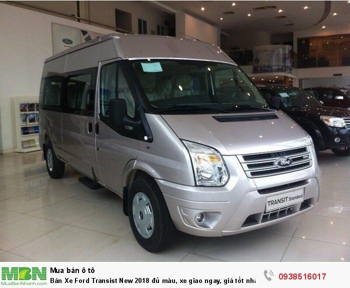 Bán Xe Ford Transit New 2018 đủ màu, xe giao ngay, giá tốt nhất thị trường