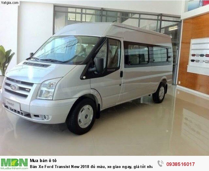 Bán Xe Ford Transit New 2018 đủ màu, xe giao ngay, giá tốt nhất thị trường