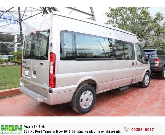 Bán Xe Ford Transit New 2018 đủ màu, xe giao ngay, giá tốt nhất thị trường