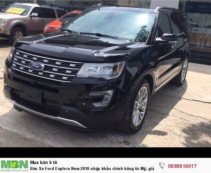 Bán Xe Ford Explorer New 2018 nhập khẩu chính hãng từ Mỹ, giá tốt nhất thị trường