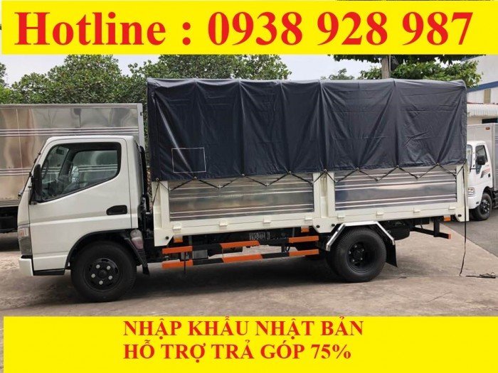 Bán xe tải Mitsubishi Fuso Canter 4.7 thùng mui bạt tải trọng 1.9 tấn ở ...