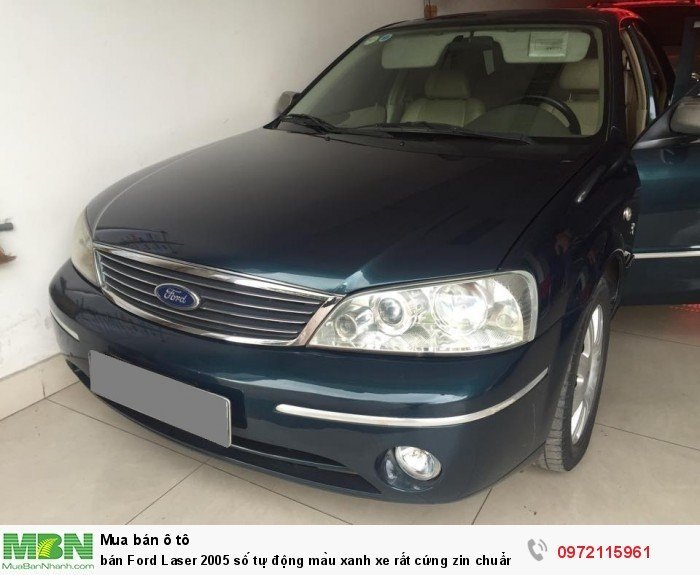 bán Ford Laser 2005 số tự động màu xanh xe rất cứng zin chuẩn đẹ