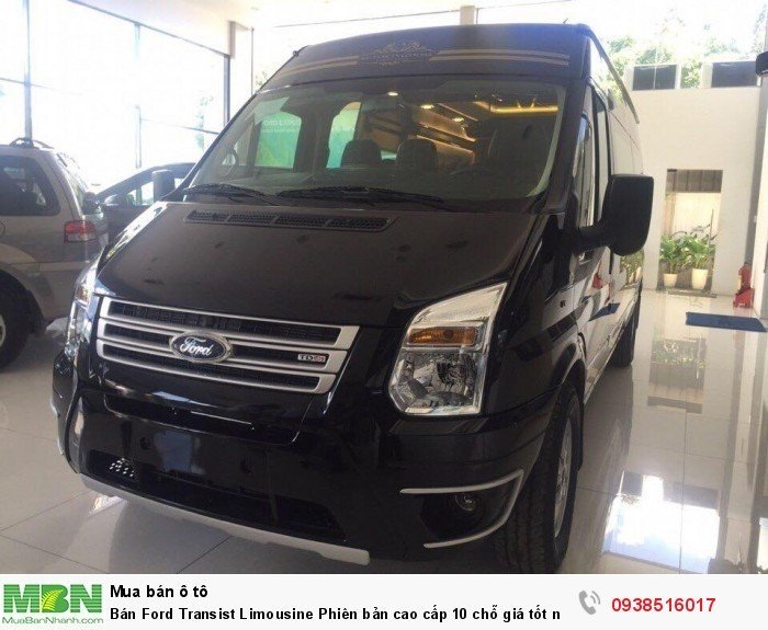 Bán Ford Transit Limousine Phiên bản cao cấp 10 chỗ giá tốt nhất thị trường