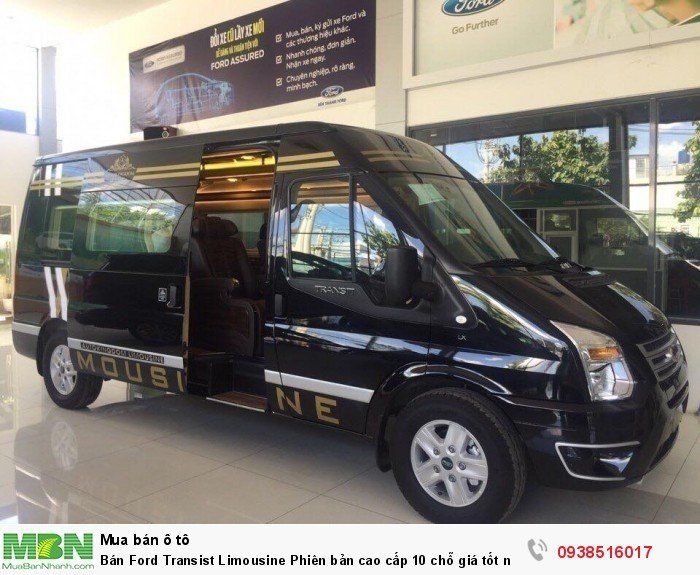 Bán Ford Transit Limousine Phiên bản cao cấp 10 chỗ giá tốt nhất thị trường