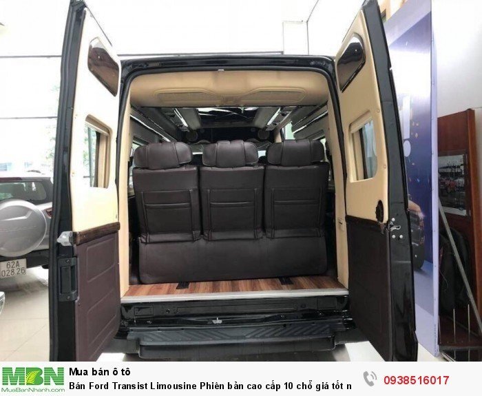 Bán Ford Transit Limousine Phiên bản cao cấp 10 chỗ giá tốt nhất thị trường