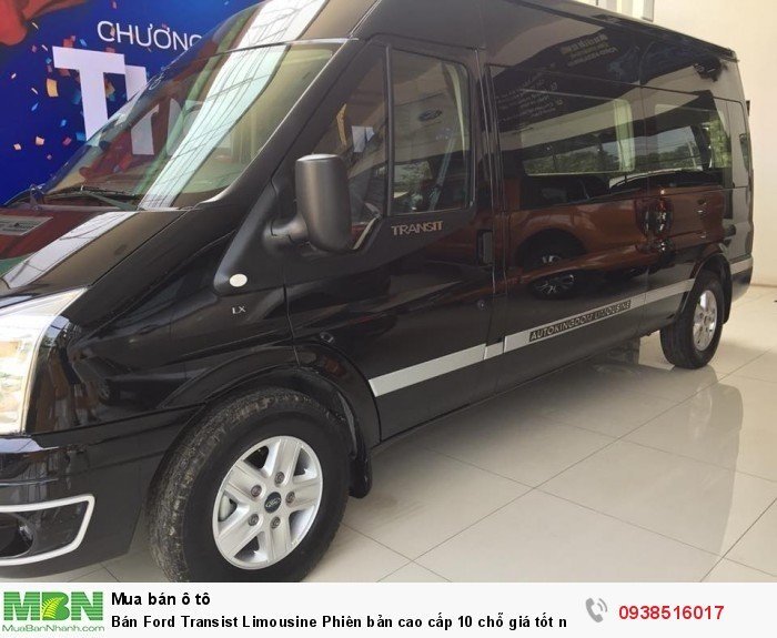 Bán Ford Transit Limousine Phiên bản cao cấp 10 chỗ giá tốt nhất thị trường