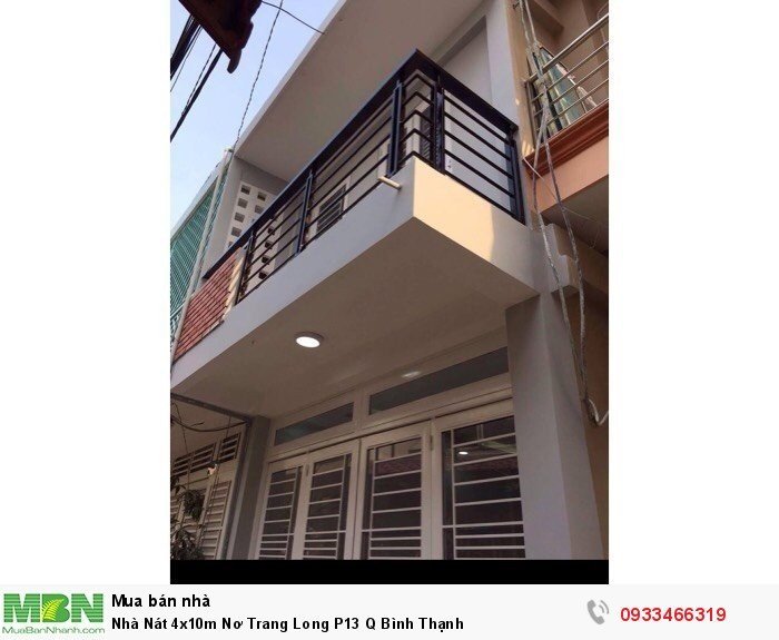 Nhà Nát 4x10m Nơ Trang Long P13 Q Bình Thạnh