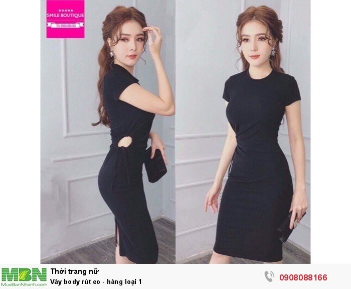 Chân váy rút eo 2 bên hông  thun Borip dày  dưới 49kg  MixASale