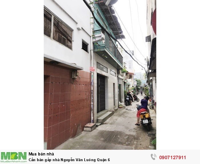 Cần bán gấp nhà Nguyễn Văn Luông Quận 6