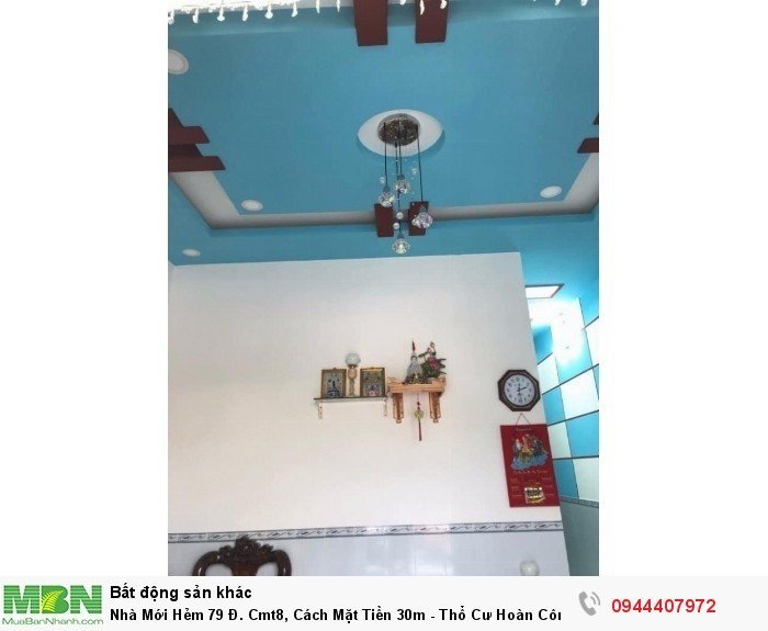 Nhà Mới Hẻm 79 Đ. Cmt8, Cách Mặt Tiền 30m - Thổ Cư Hoàn Công