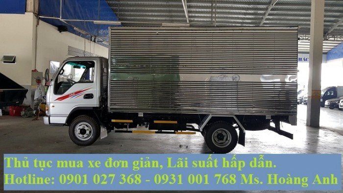 Xe tải Jac 4.95 tan trả góp giá tốt nhất